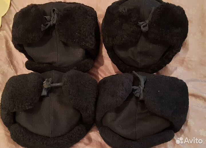 Шапки ушанки вмф СССР новые р 56