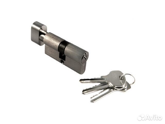 Цилиндр ключевой morelli 60мм 30+30 черный никель