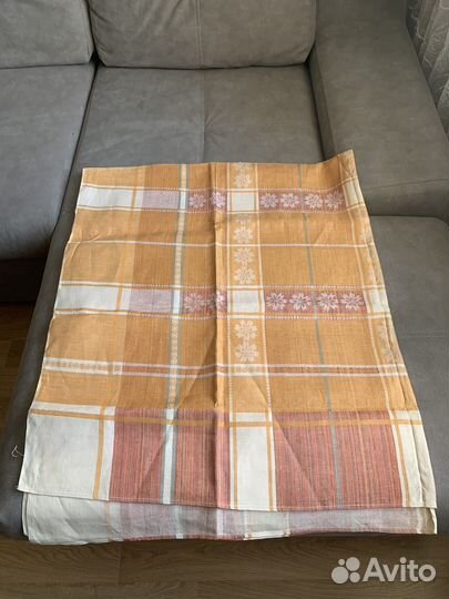 Скатерть льняная СССР новая