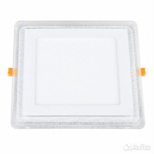 Светильник встраиваемый металлический и акриловый