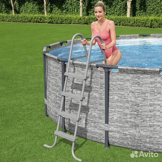 Лестница для бассейна 122см