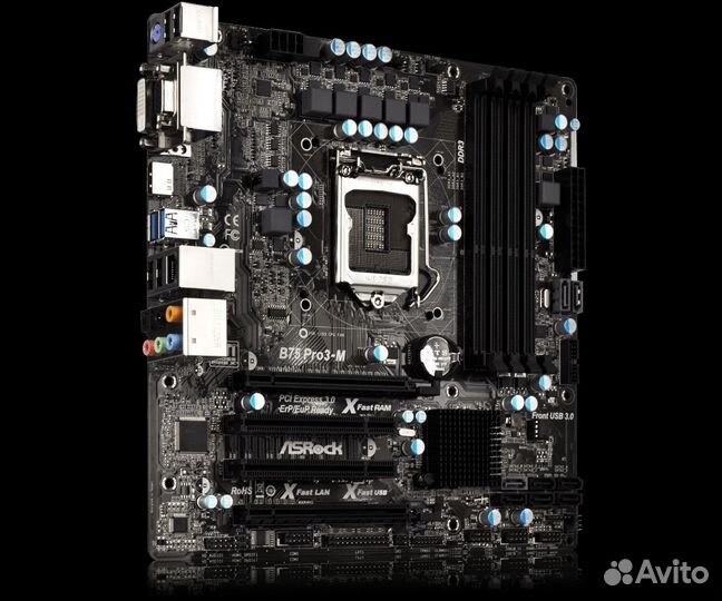 Мать, кулер, проц intel core i3 3220/b75/8gb ddr3