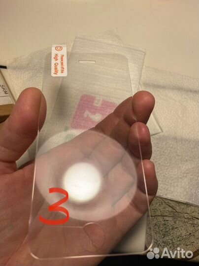 Защитное стекло на iPhone 7\8 plus, iPhone 5