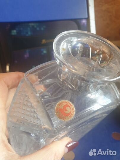 Графин хрустальный СССР новый