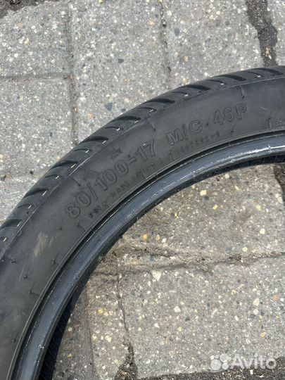 Резина на мото 80/100 17