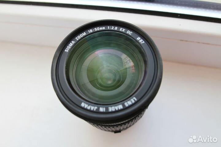 Sigma 18-50mm 2.8 EX DC для Canon