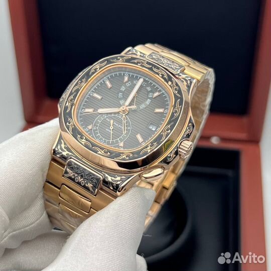 Часы Patek Philippe Nautilus Rose Gold