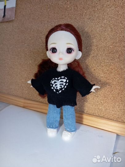 Комплект одежды для куклы 16 см