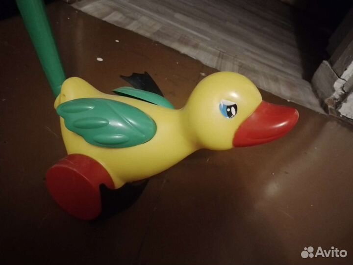 Юла, каталка на палке