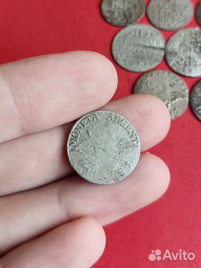 Набор серебра Пруссии (18век)