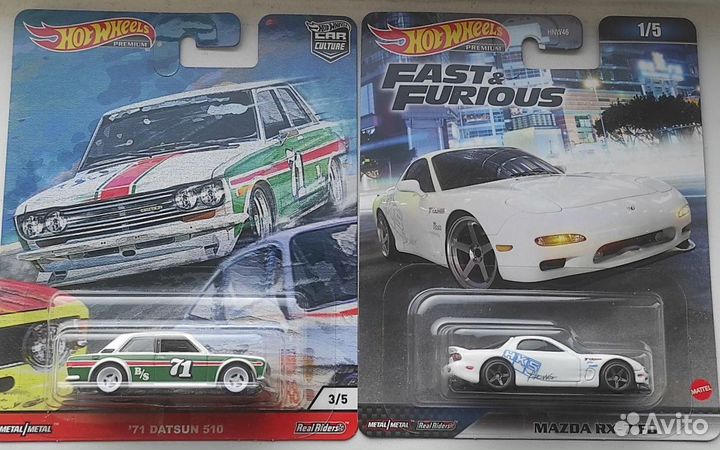 Hot Wheels подборка премиум японцев