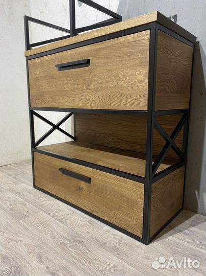 Комод консоль лофт