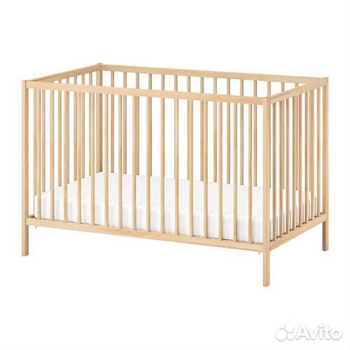 Детская кровать IKEA сниглар + матрас