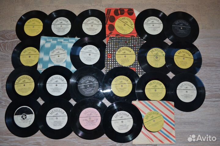 Советские виниловые пластинки