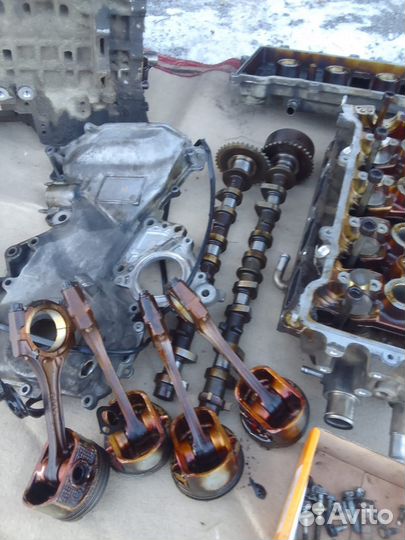 Двигатель на Тойота виш