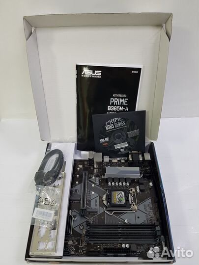 Мат. плата asus prime B365M-A (RTL) LGA1151