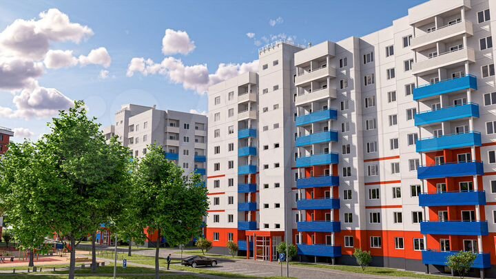 Квартира-студия, 26,6 м², 2/9 эт.