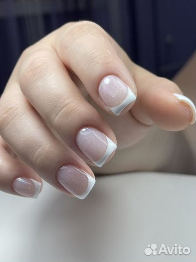 Маникюр /педикюр с покрытием