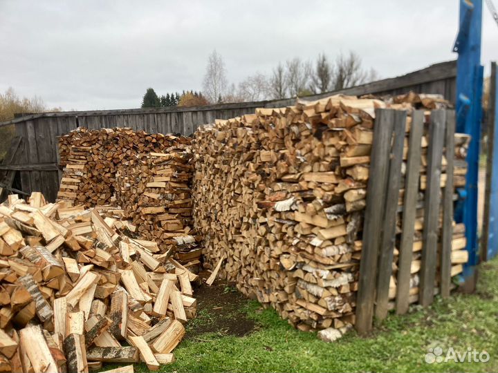 Дрова березовые колотые
