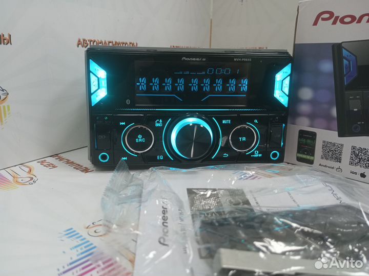 Магнитола 2din Pioneer Bluetooth