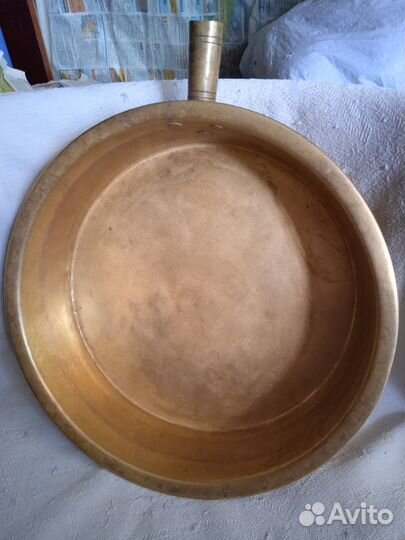 Таз, миска из латуни СССР