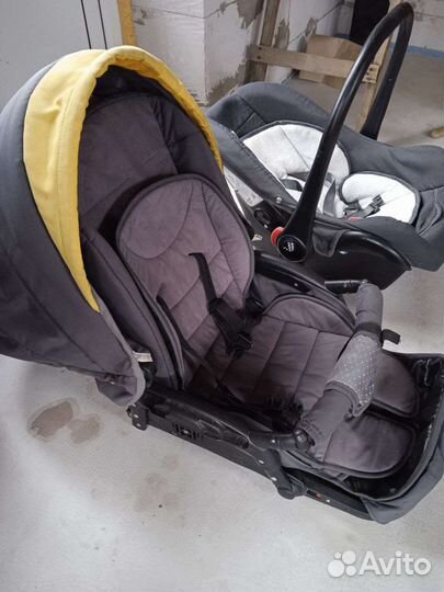 Коляска camarelo 3 в 1