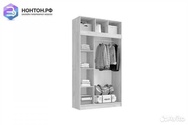 Шкаф-купе Роджина белый