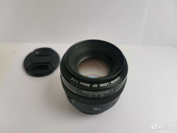 Объектив canon 50 mm f1.4