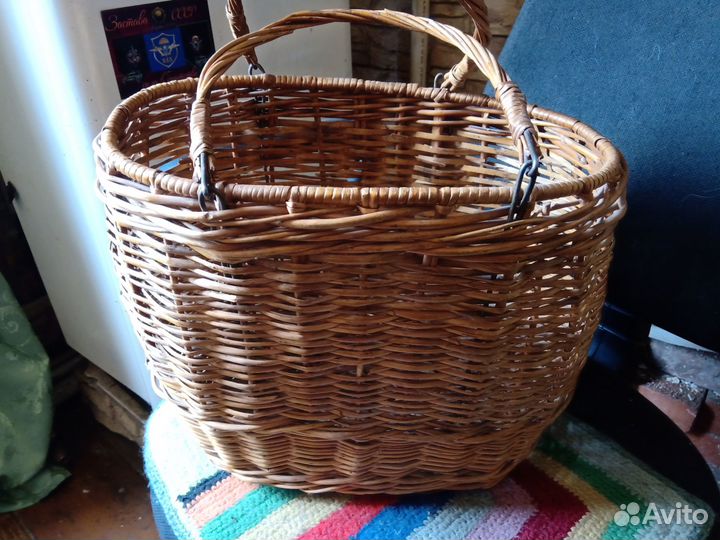 Корзинка плетёная СССР