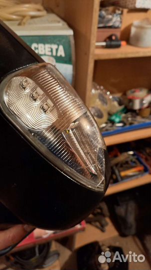 Левое зеркало на газель