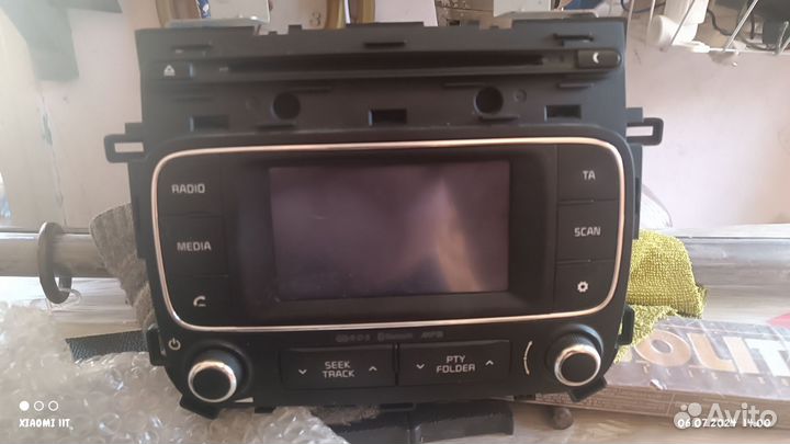 Штатная магнитола кия Церато 3