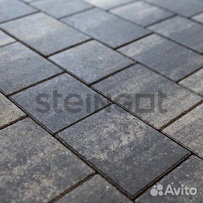 Тротуарная плитка Steingot,ColorMix,Новый Город 40