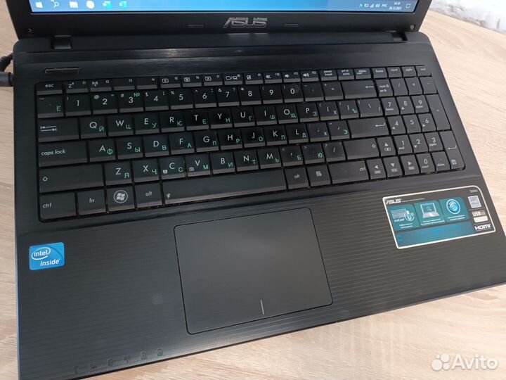 Ноутбук Asus/ SSD+HDD