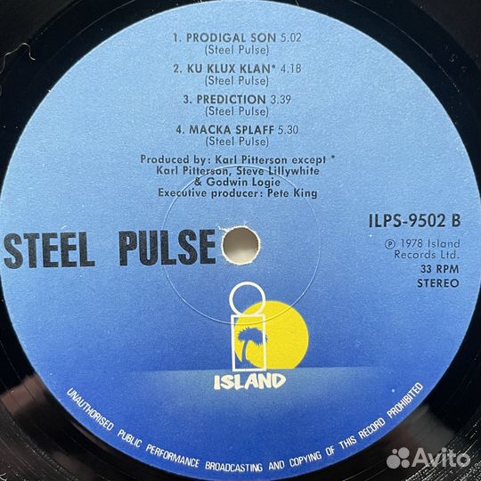 Steel Pulse – Handsworth Revolution (Скандинавия)