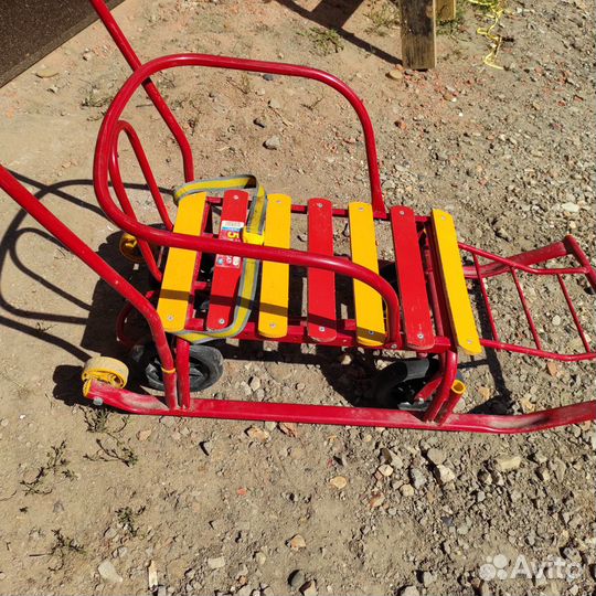 Санки с 4-мя колесами