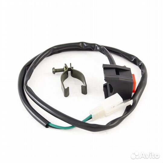 Кнопка выкл. двигателя с креплением на руль квадр