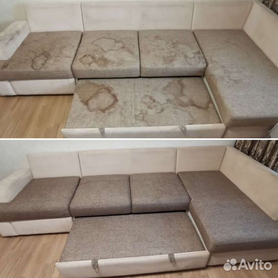 Профессиональная химчистка мягкой мебели