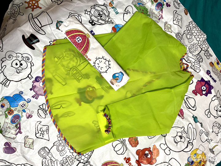 Фартук Икея и клеенка для рисования