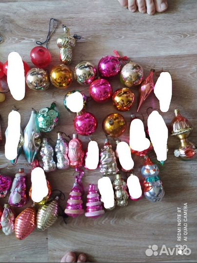 Елочные игрушки СССР