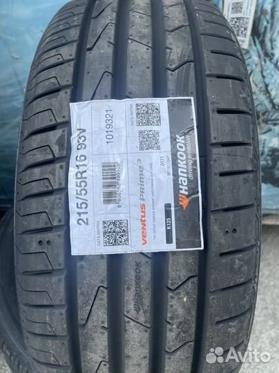 Hankook Ventus Prime 3 K125 215/55 R16 93V