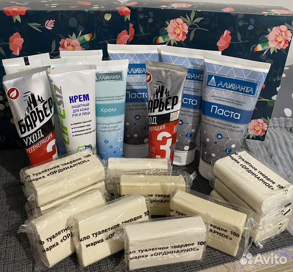 Мыло, крема. Паста чистящая