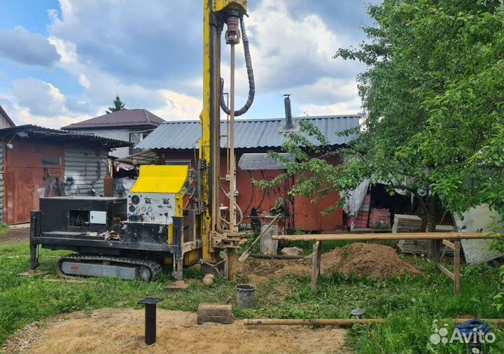 Бурение скважин на воду малогабаритной установкой