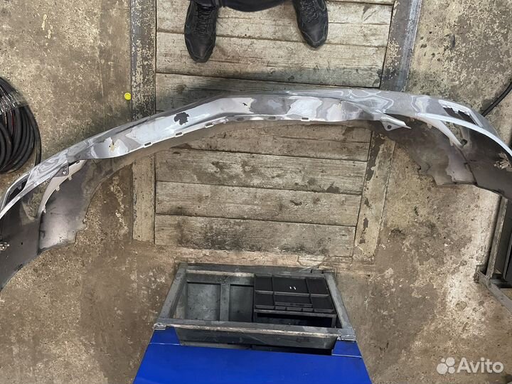 Бампер w221 рестайлинг AMG