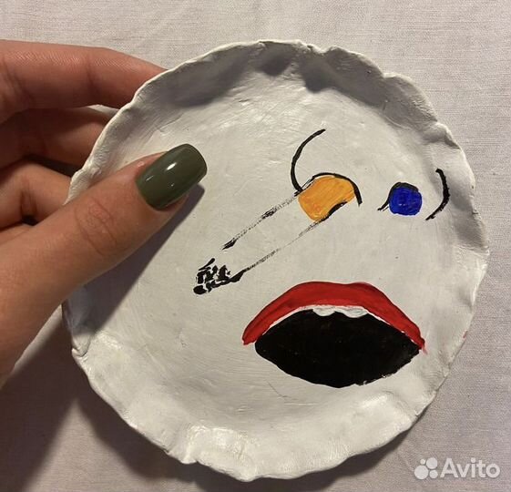 Глиняные пепельницы/подставки под благовония