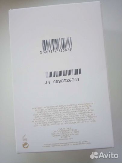 Chloe Love Story 75 мл Парфюм Новый