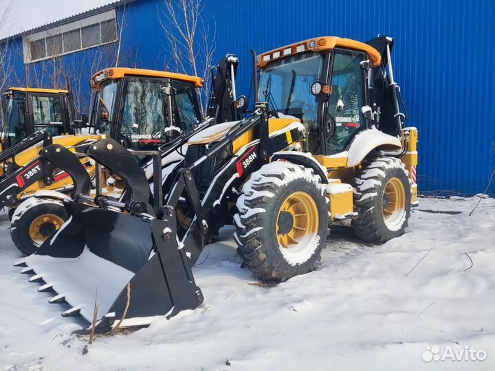 Экскаватор-погрузчик Shanmon 388H, 2024
