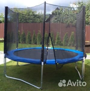 Батут с сеткой Baby Grad Cosmo 2.4м