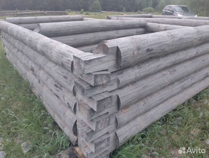 Сруб бани 4х4 из сосны