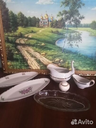 Селедочницы, соусники СССР