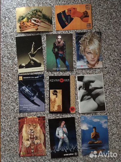 Рекламные открытки